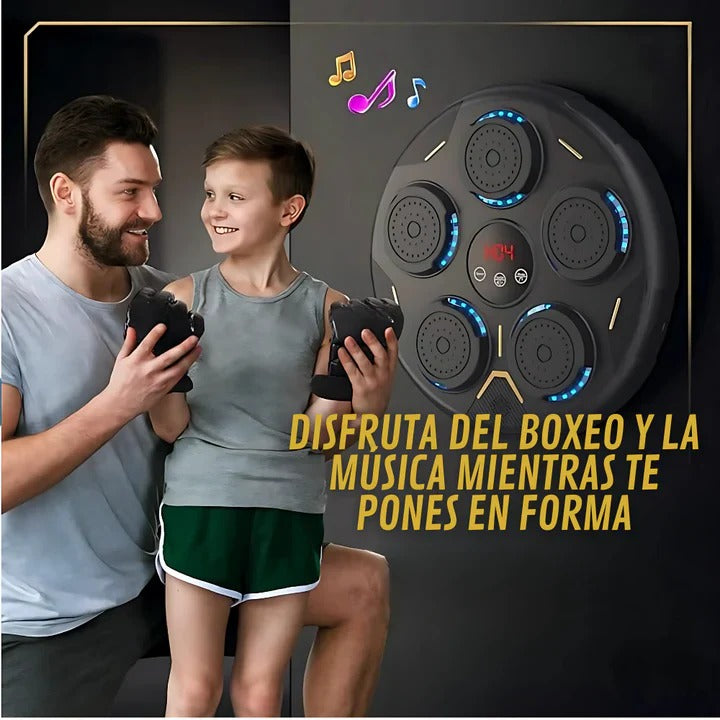 POWERBOX© - MÁQUINA DE BOXEO MUSICAL + GUANTES (OFERTA NAVIDAD🎄)