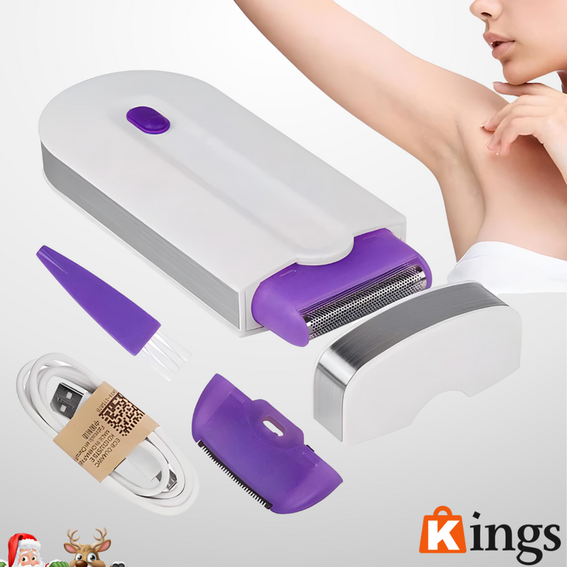 SkinPro™ Depiladora Elétrica Laser Indolor + 2 Peines Extras